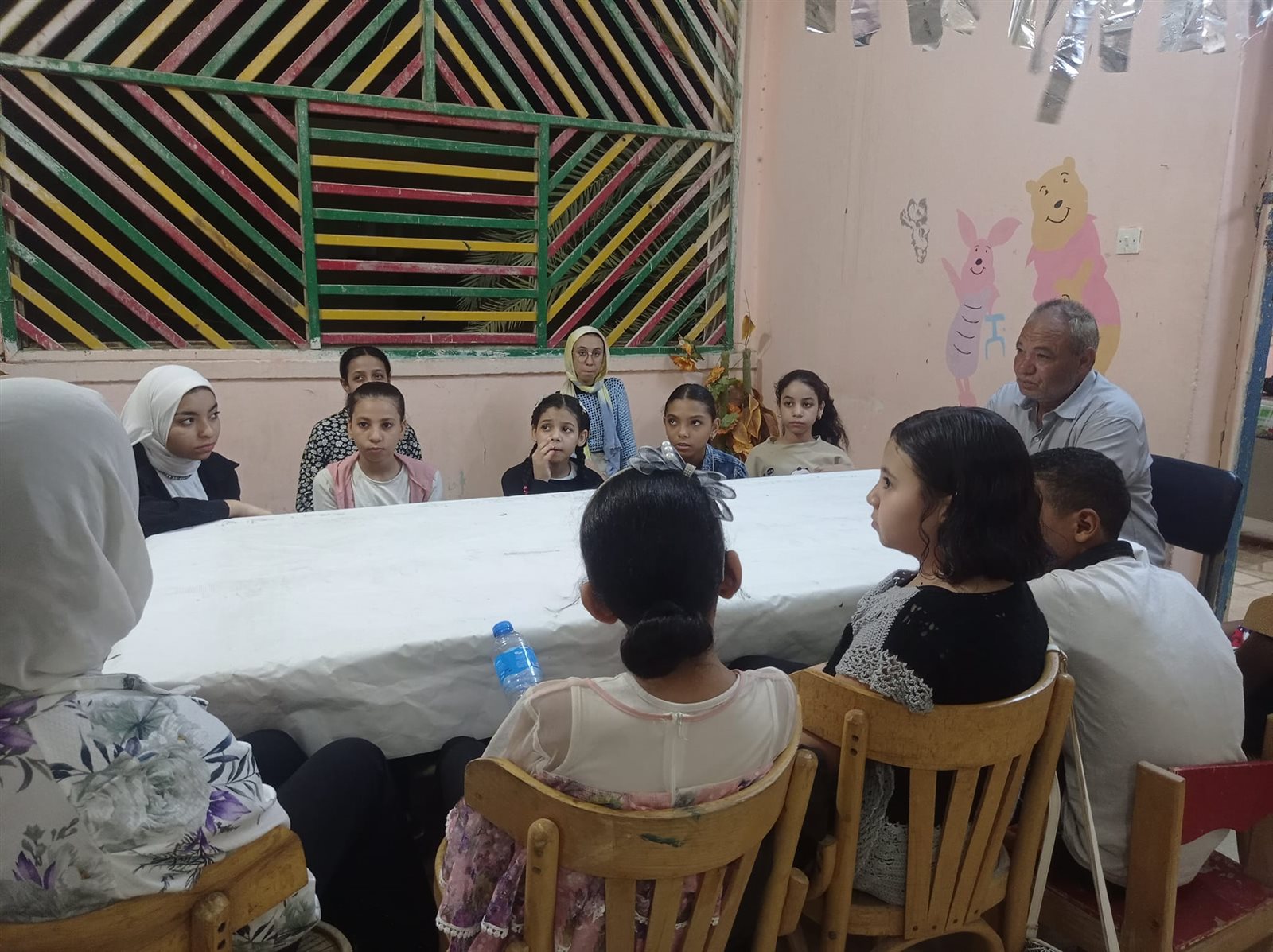 نادى ادب الطفل يلتقي في قصر ثقافة الطفل بالخارجة