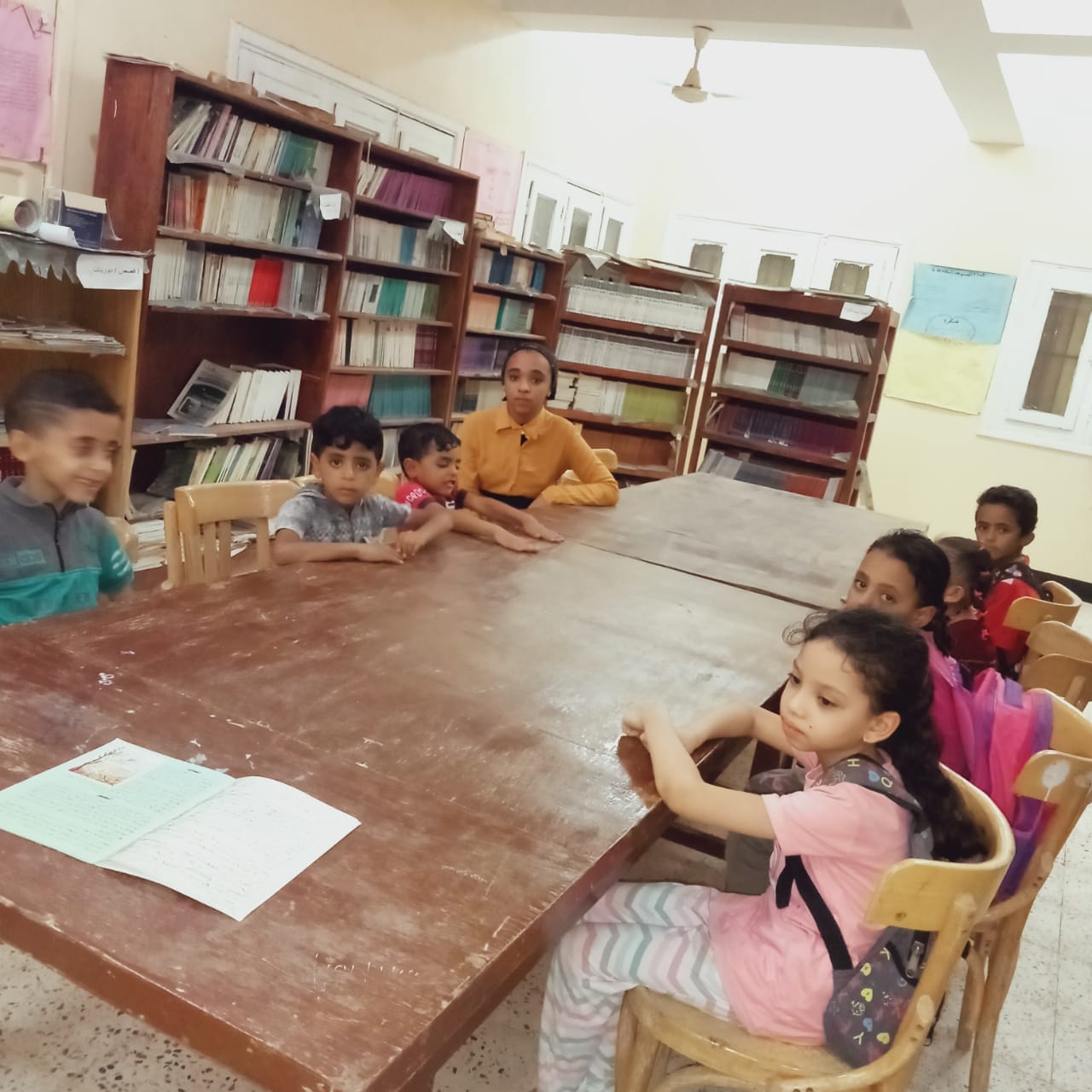 الخطر الزاحف .. في مكتبة شرق بولاق الثقافية بالخارجة