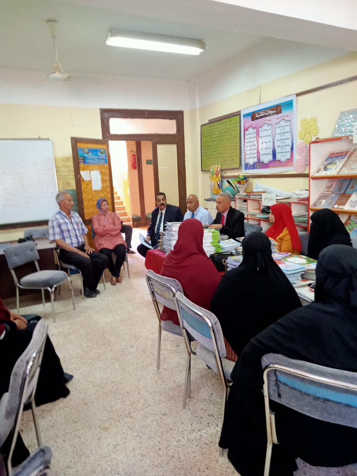 اللجان الميدانية تجوب مدارس محافظة الوادي الجديد لفحص استعدادات العام الدراسي الجديد 