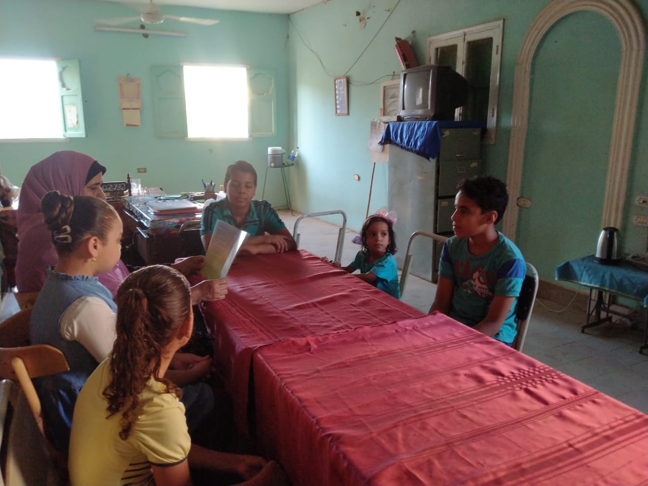 “اغلى من الذهب” ورشة حكي ينظمها بيت ثقافة الراشدة في الداخلة 