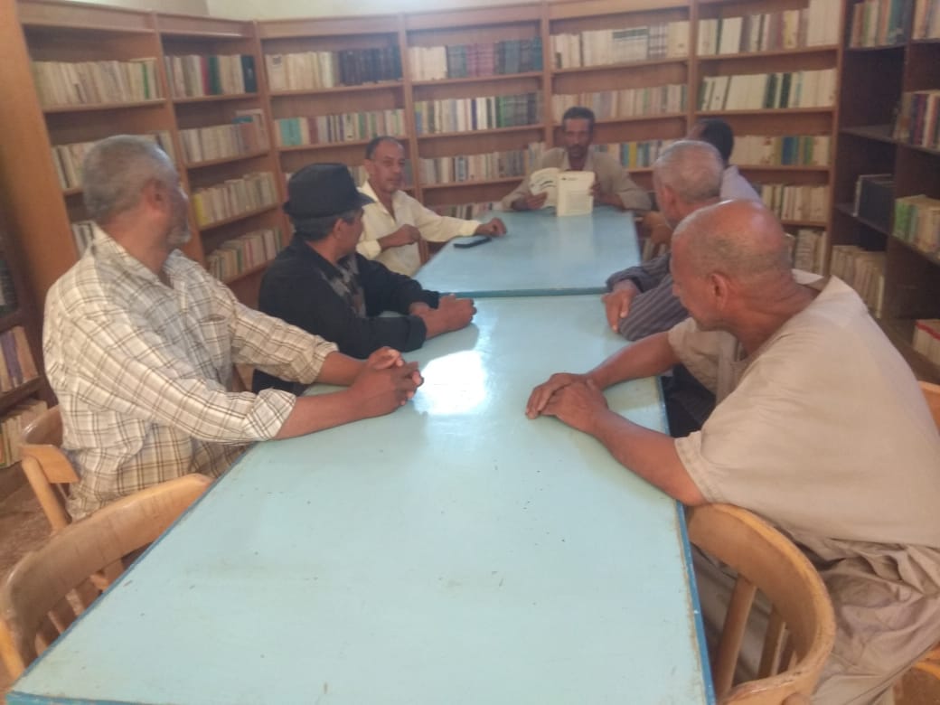 بيت ثقافة الجديدة يناقش كتاب 