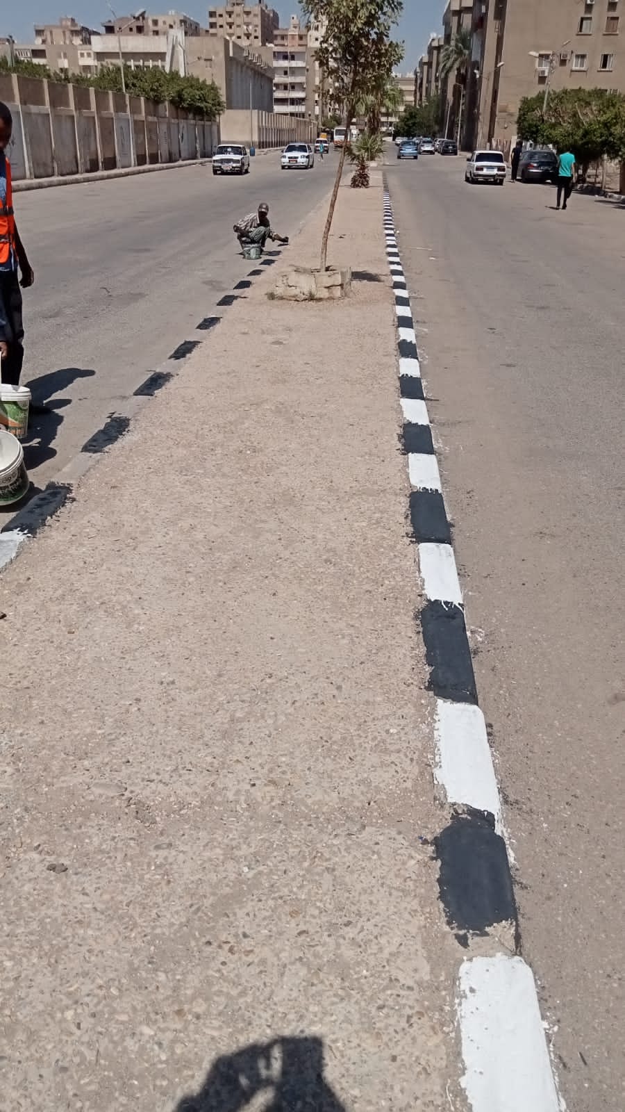 حملة لرفع وتنظيف المخلفات والأتربة في حي غرب اسيوط