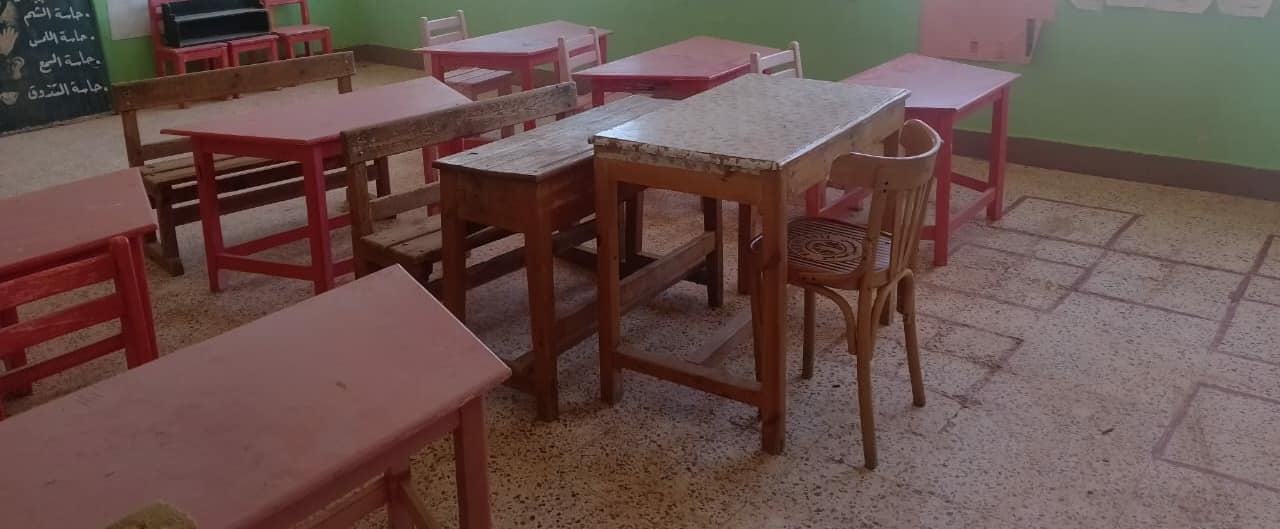وكيل التعليم بالوادي الجديد يتابع استعداد المدارس لاستقبال الطلاب بادارة بلاط التعليمية