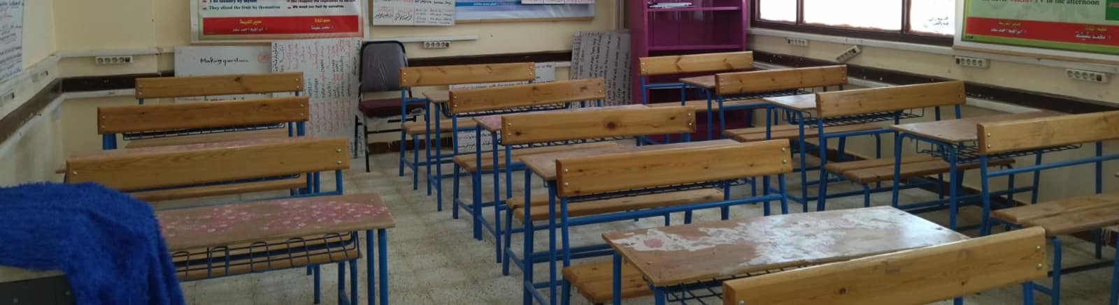 وكيل التعليم بالوادي الجديد يتابع استعداد المدارس لاستقبال الطلاب بادارة بلاط التعليمية