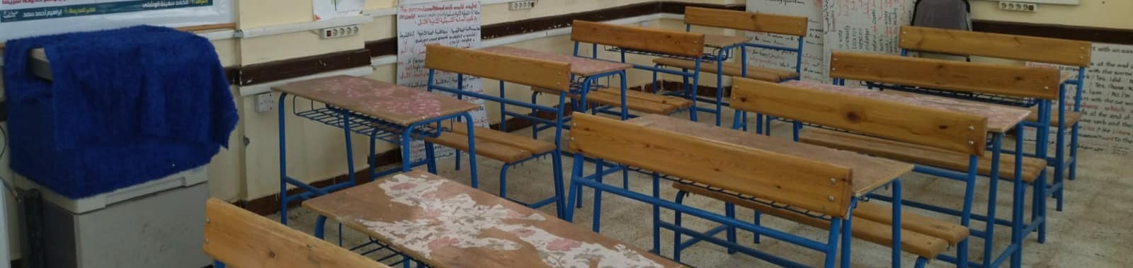 وكيل التعليم بالوادي الجديد يتابع استعداد المدارس لاستقبال الطلاب بادارة بلاط التعليمية