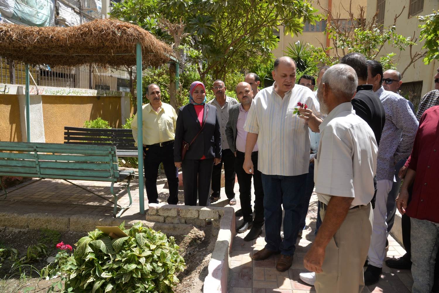 محافظ أسيوط يتفقد الاستعدادات للعام الدراسي الجديد بمدرسة طه حنفى المليجي الإعدادية