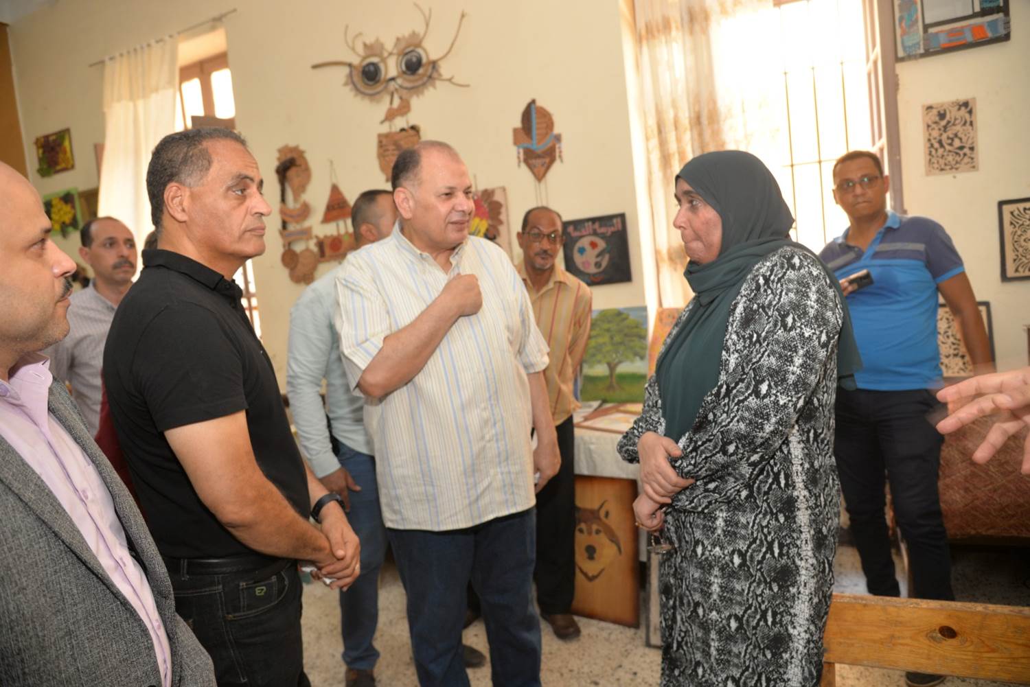 محافظ أسيوط يتفقد الاستعدادات للعام الدراسي الجديد بمدرسة طه حنفى المليجي الإعدادية