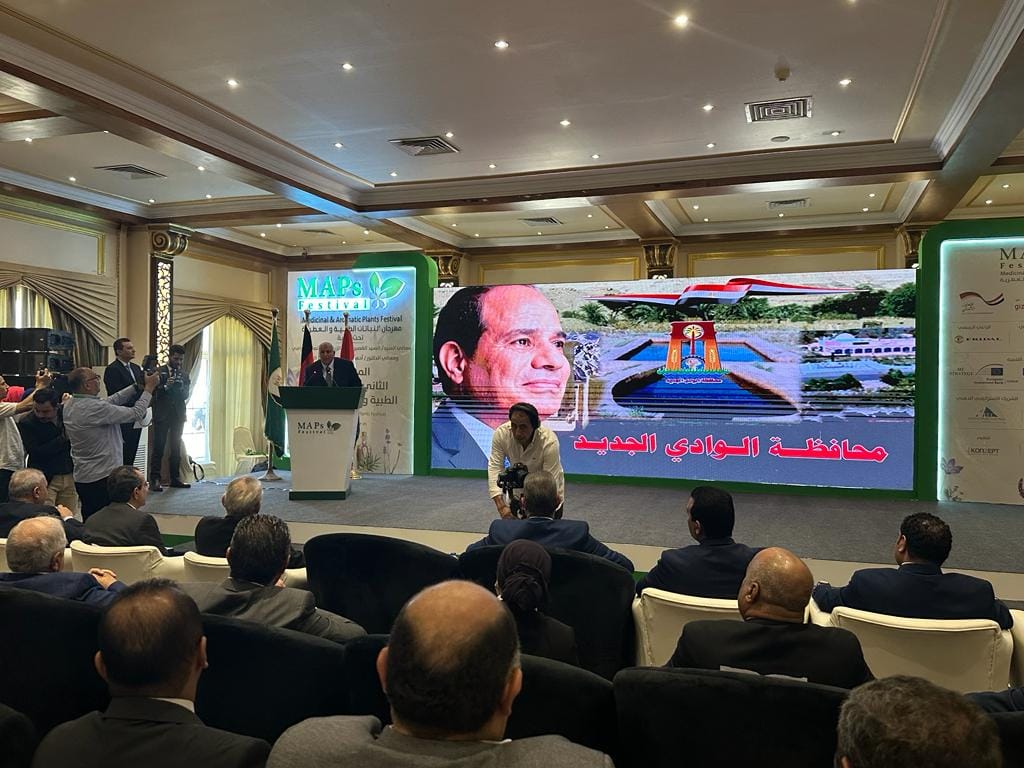 محافظ الوادي الجديد يشارك بمهرجان 