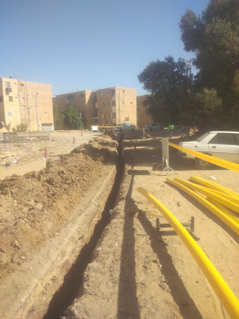 محافظ الوادي الجديد: استكمال المرحلة الثانية من مشروع توصيل الغاز الطبيعي للخارجة 