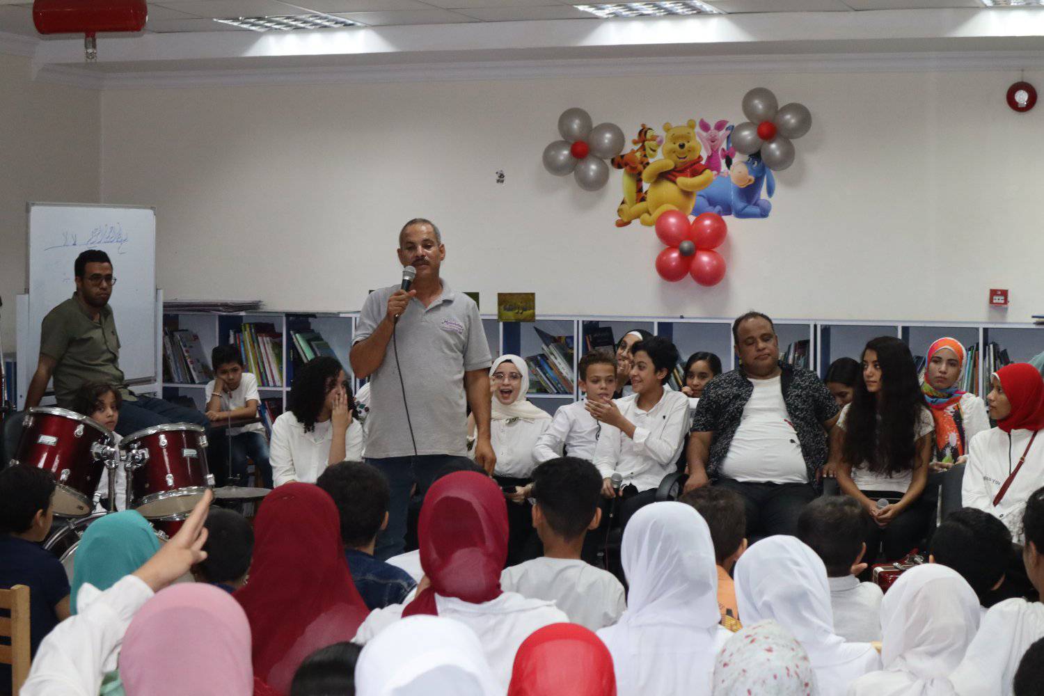 مكتبة مصر العامة اسيوط تحتفل بالمولد النبوى الشريف والعودة للمدرسة