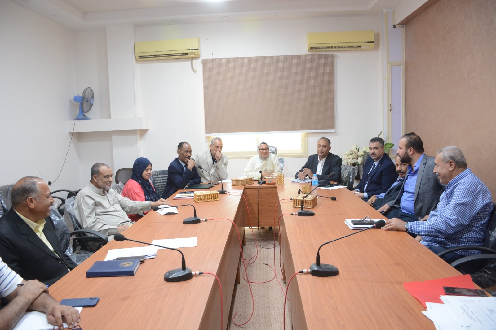 نائب محافظ الوادي الجديد تبحث إجراءات تفعيل البروتوكول الموقع مع 