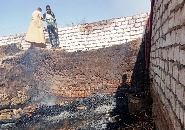 اندلع حريق في 8 حظائر للماشية بأسيوط