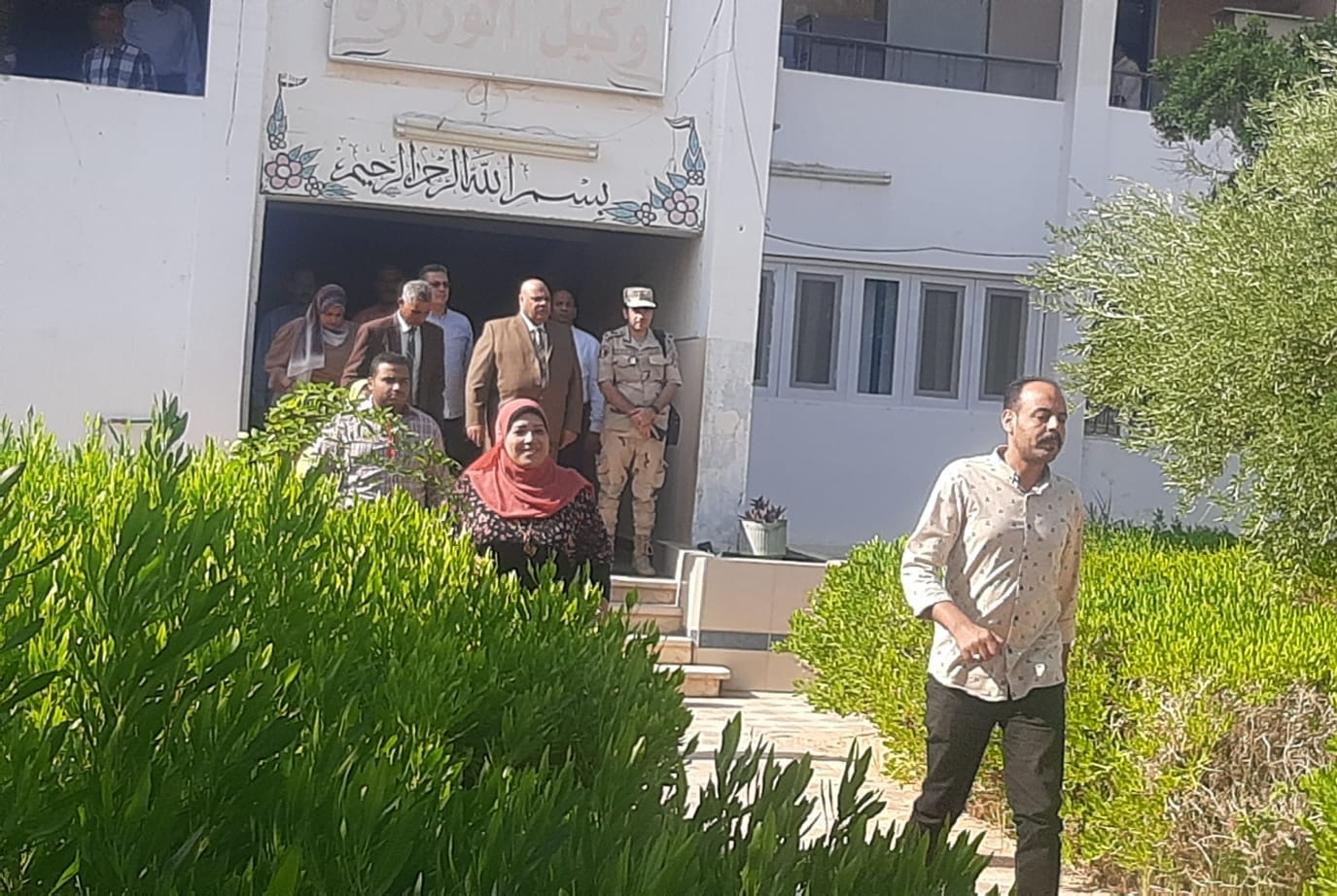 تعليم الوادى الجديد تنفذ خطة اخلاء عملية بالمديرية للتعامل مع الكوارث والازمات
