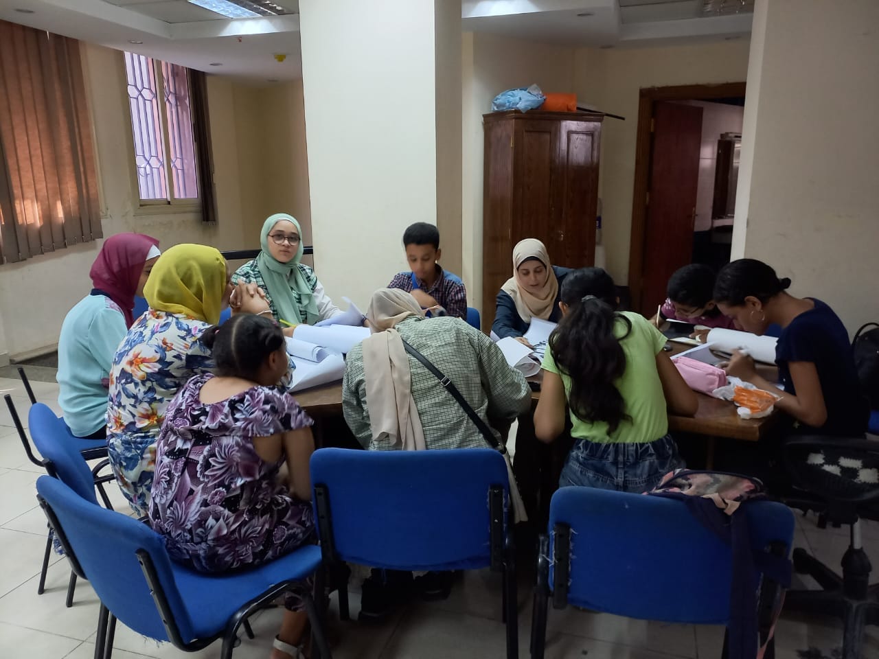 ورشة الخط العربي تواصل فعاليتها للطفل بقصر ثقافة أسيوط