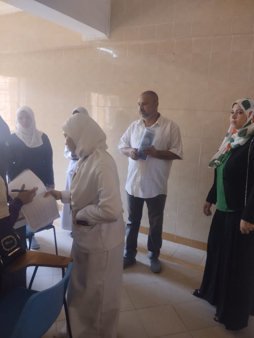 لجنة حقوق الإنسان والمكتب الإعلامي بمستشفى صدفا المركزي تستمع لمقترحات وشكاوى المرضي