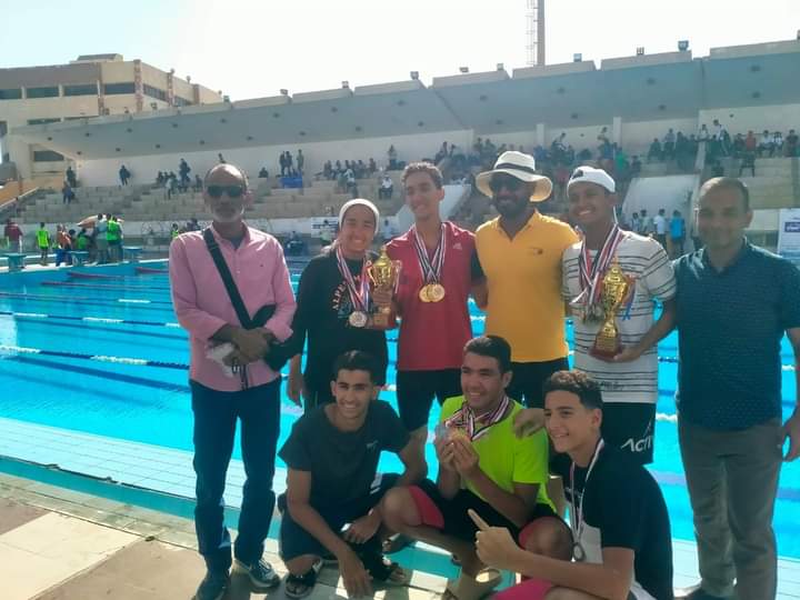 طلائع أسيوط تحصد 76 ميدالية في ختام بطولة الصعيد للسباحة النسخة الثانية