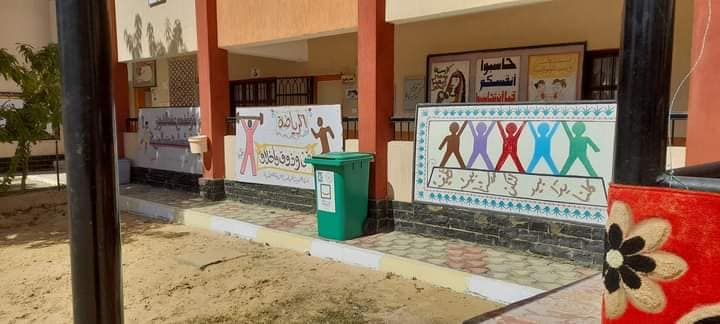 إدارة الخارجة التعليمية مدارسها جاهزة لإستقبال الطلاب