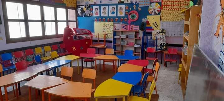 إدارة الخارجة التعليمية مدارسها جاهزة لإستقبال الطلاب