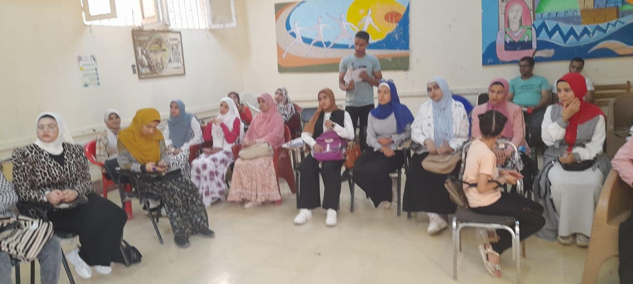 دورة الاسعافات الاوليه لاعضاء انديه التطوع بمركز شباب ناصر النموذجي