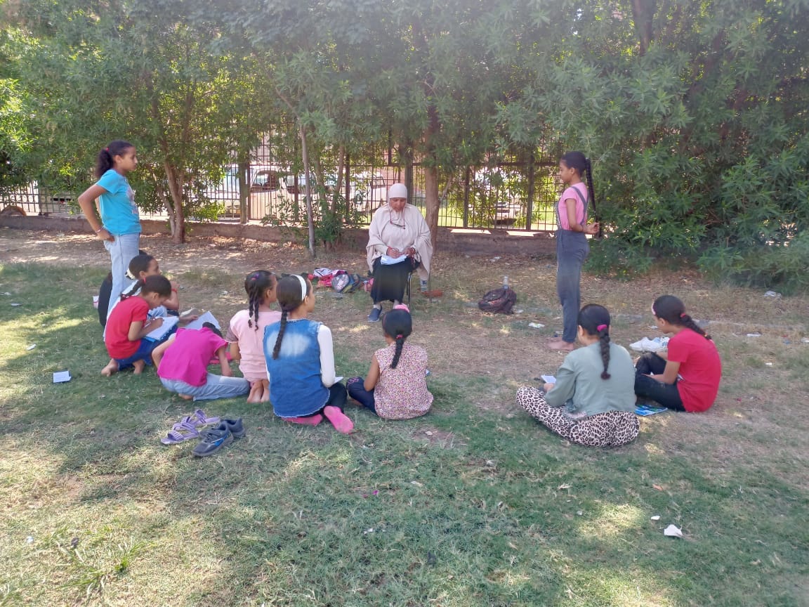 زهرات ابنوب تبدع في تدريبها الاسبوعي بمشاركة 20 فتاة باسيوط