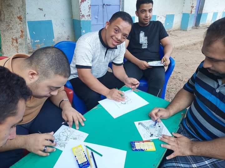  أنشطة رياضيه وفنيه بمركز الفنون وتنمية الإبداع لذوى القدرات والهمم باسيوط