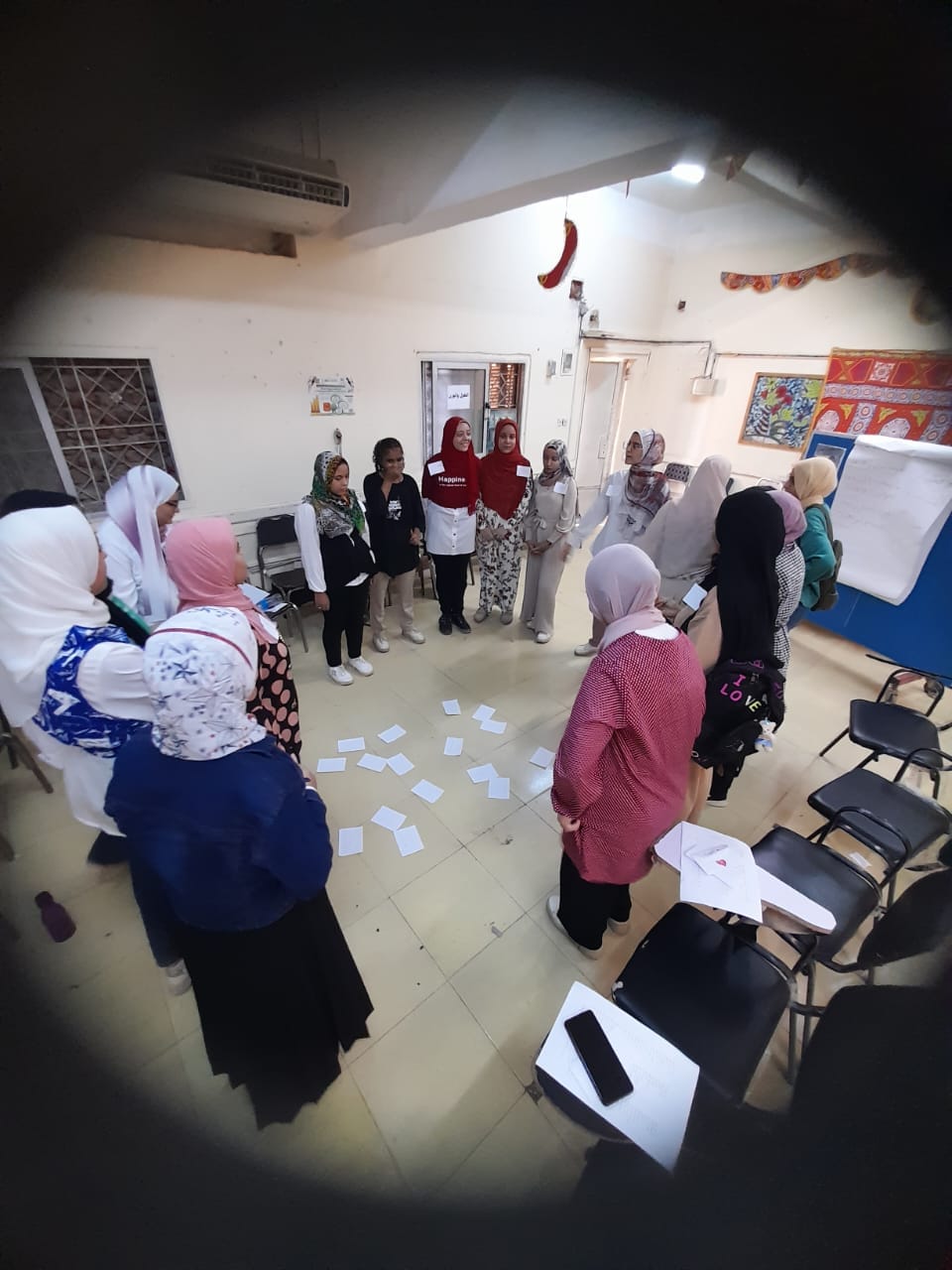 ميسرات �ريحانة� تنفذ جدارة الذات الايجابي بمركز شباب ناصر باسيوط