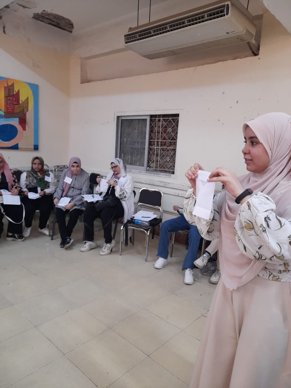 ميسرات �ريحانة� تنفذ جدارة الذات الايجابي بمركز شباب ناصر باسيوط