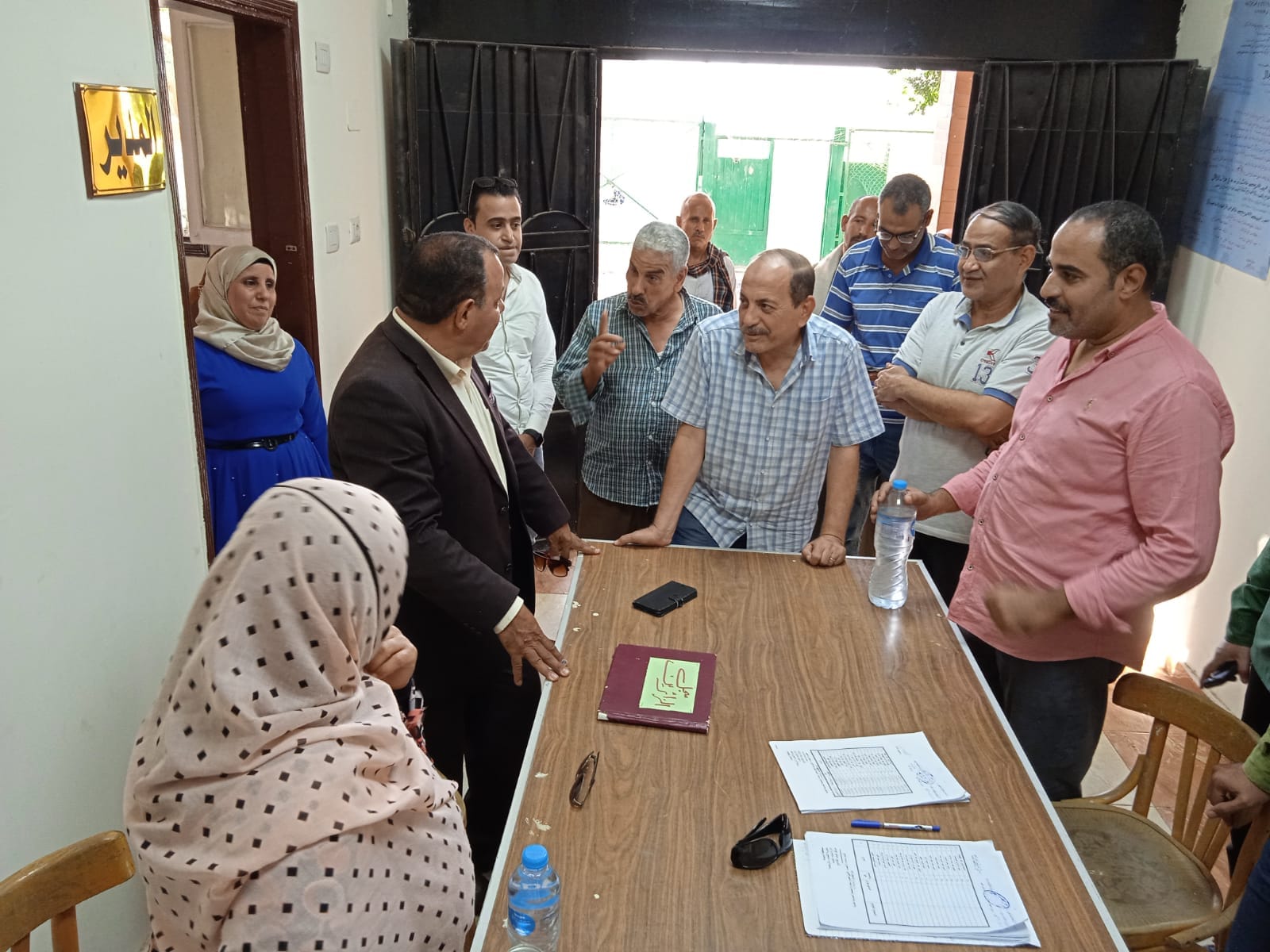 وكيل وزارة الشباب باسيوط يتفقد اعمال الجمعية العمومية بمركز شباب عرب القداديح