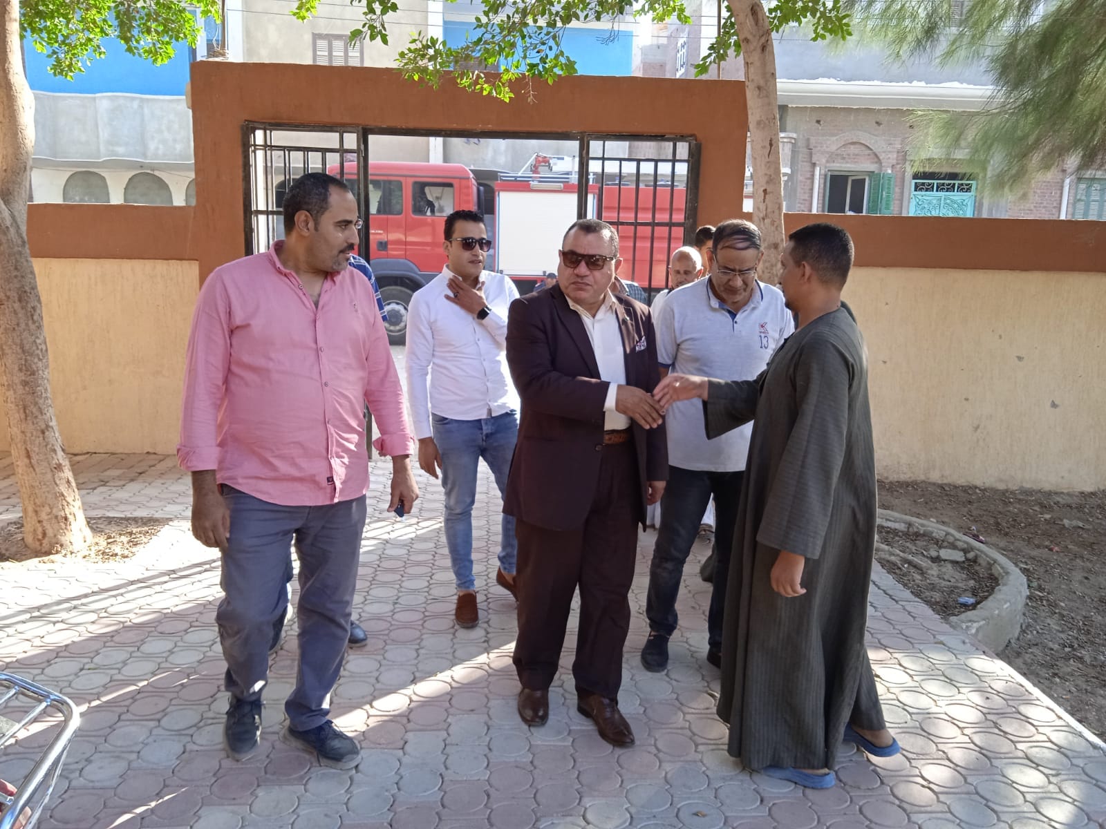 وكيل وزارة الشباب باسيوط فى جولة تفقدية لمركز شباب عرب القداديح