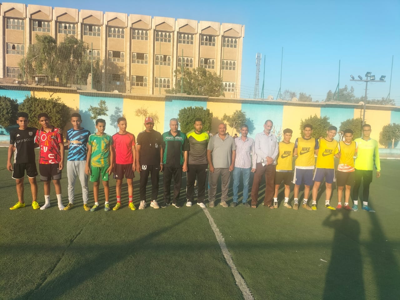 انطلاق فعاليات دورى الأحياء الشعبية والانديه الصغيرة مرحلة القطاعات بادارة شباب الغنايم