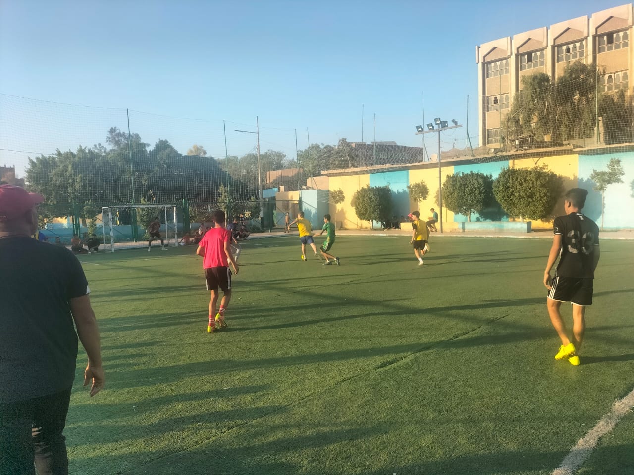 انطلاق فعاليات دورى الأحياء الشعبية والانديه الصغيرة مرحلة القطاعات بادارة شباب الغنايم