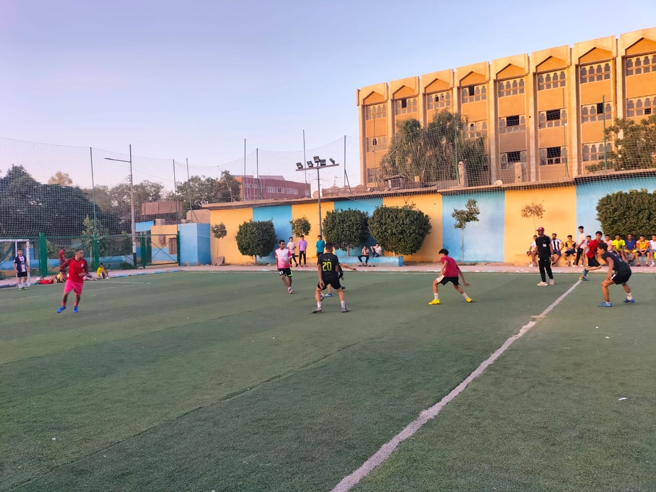 انطلاق فعاليات دورى الأحياء الشعبية والانديه الصغيرة مرحلة القطاعات بادارة شباب الغنايم