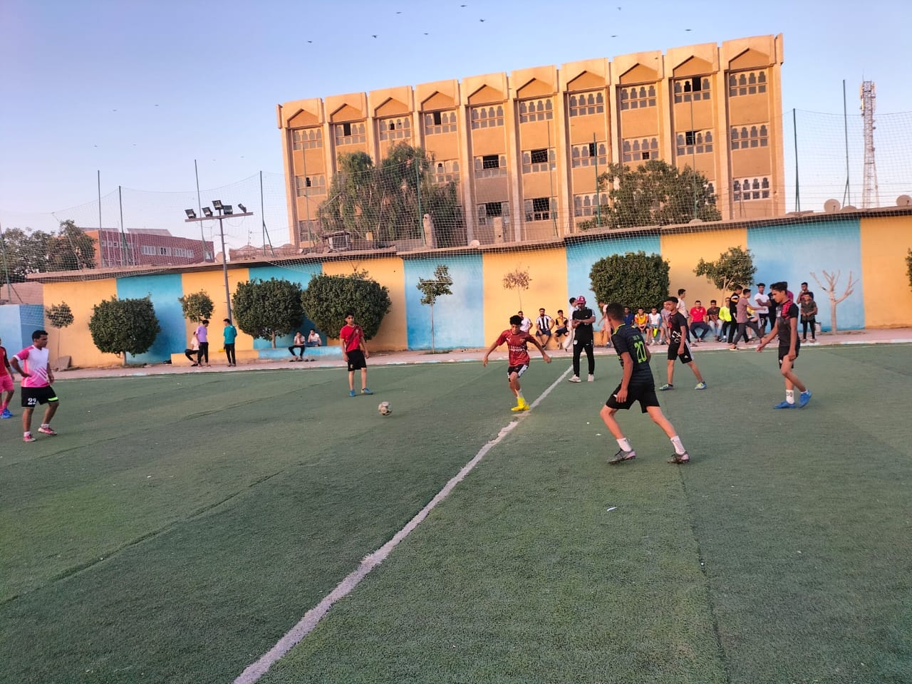 انطلاق فعاليات دورى الأحياء الشعبية والانديه الصغيرة مرحلة القطاعات بادارة شباب الغنايم