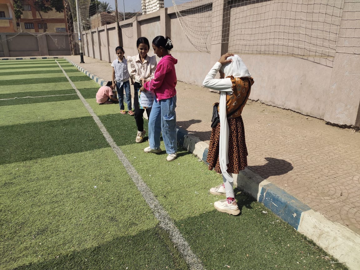 مركز شباب بنى زيد يتجمل ويتزين بيد طلائع اسيوط