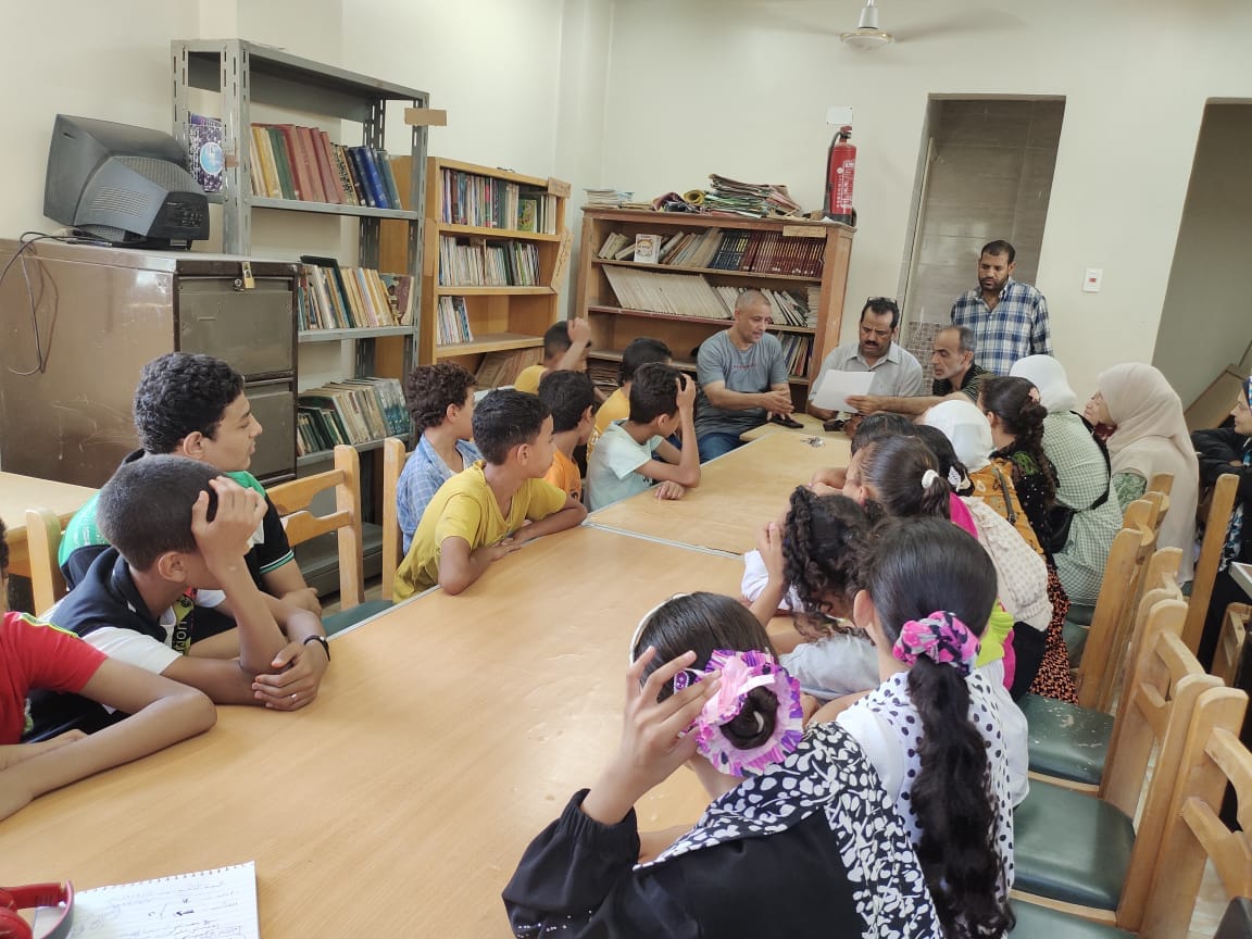 مركز شباب بنى زيد يتجمل ويتزين بيد طلائع اسيوط