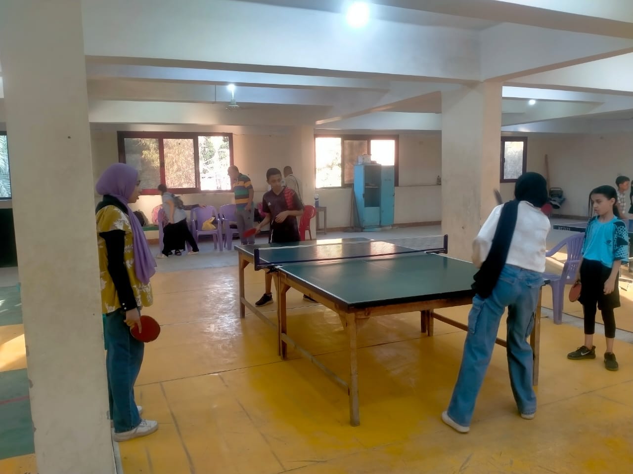 طلائع ناصر تتألق في تدريباتها الأسبوعية لتنس الطاولة بمشاركة 30 طليع باسيوط