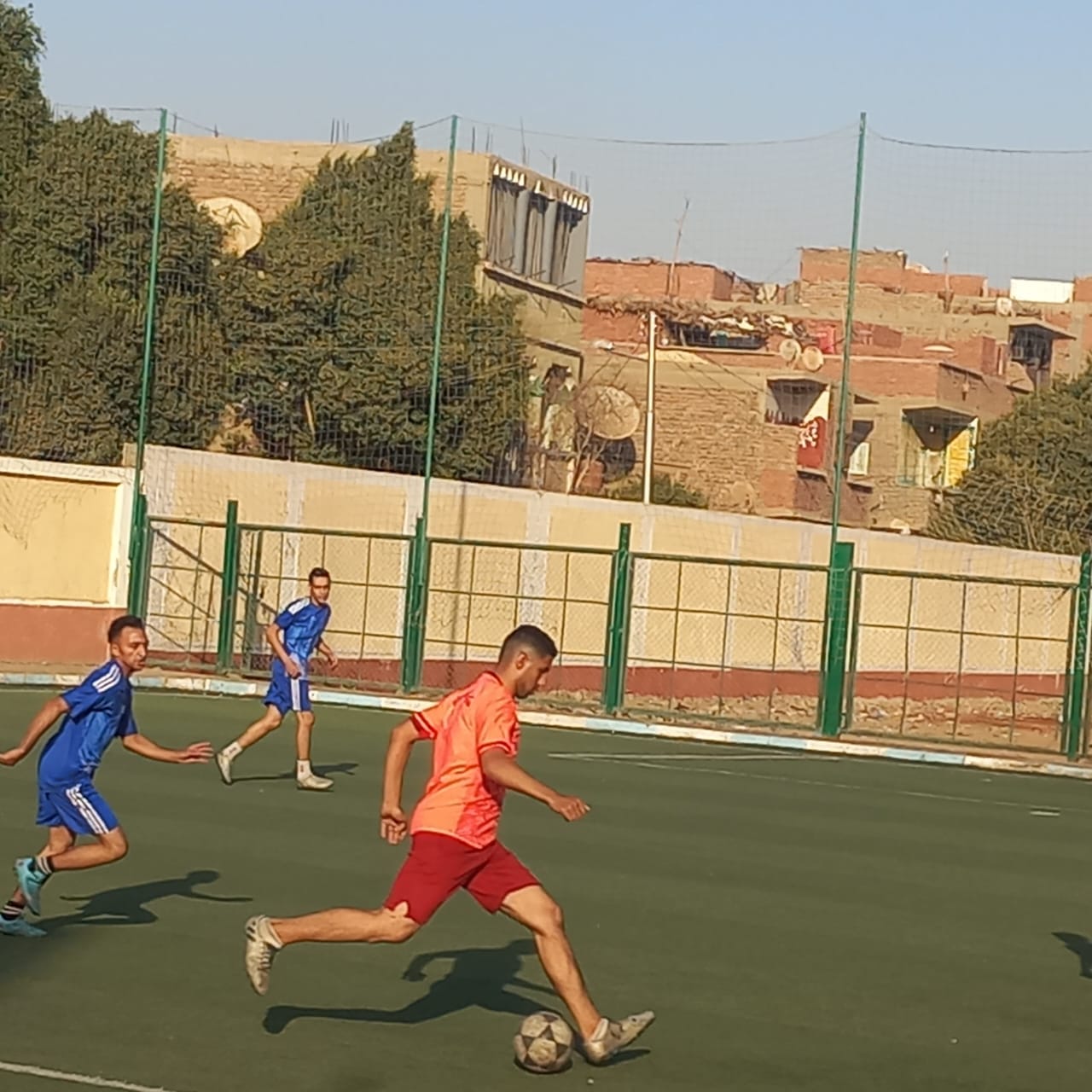 انطلاق دورى اللقاءات الرياضية لمراكز الانديه الرياضية فى خماسي كرة القدم بديروط