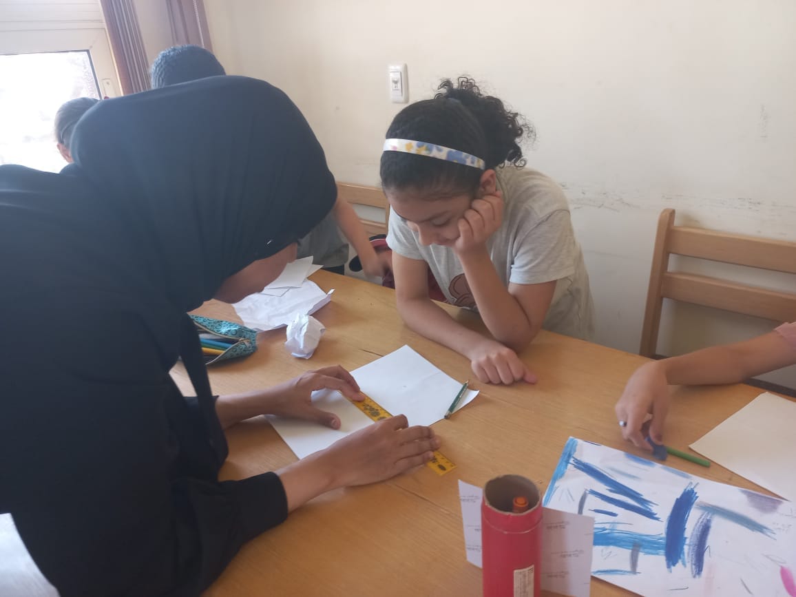 ورشة فنية للأطفال بثقافة جمال عبدالناصر ببني مر بأسيوط  