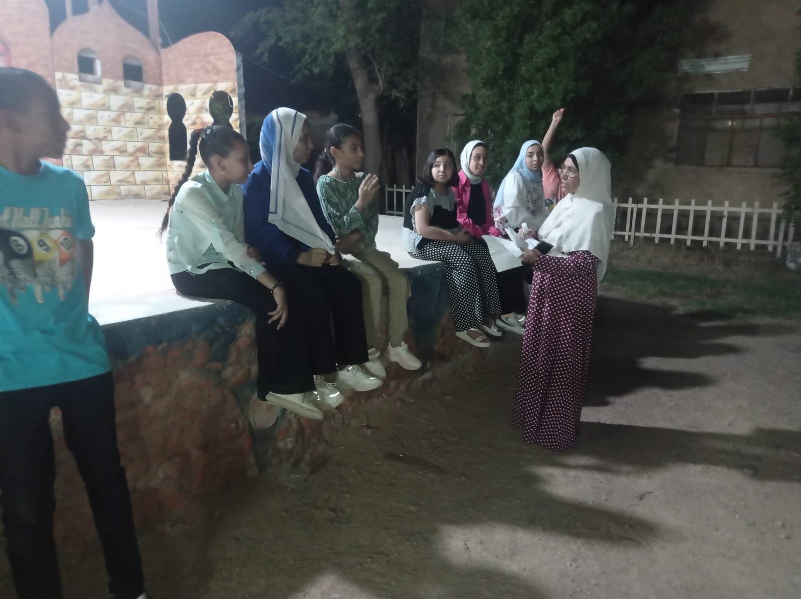 حفلة سمر للاطفال بمناسبة انتهاء الإجازة الصيفية ينظمها بيت ثقافة الطفل بالخارجة