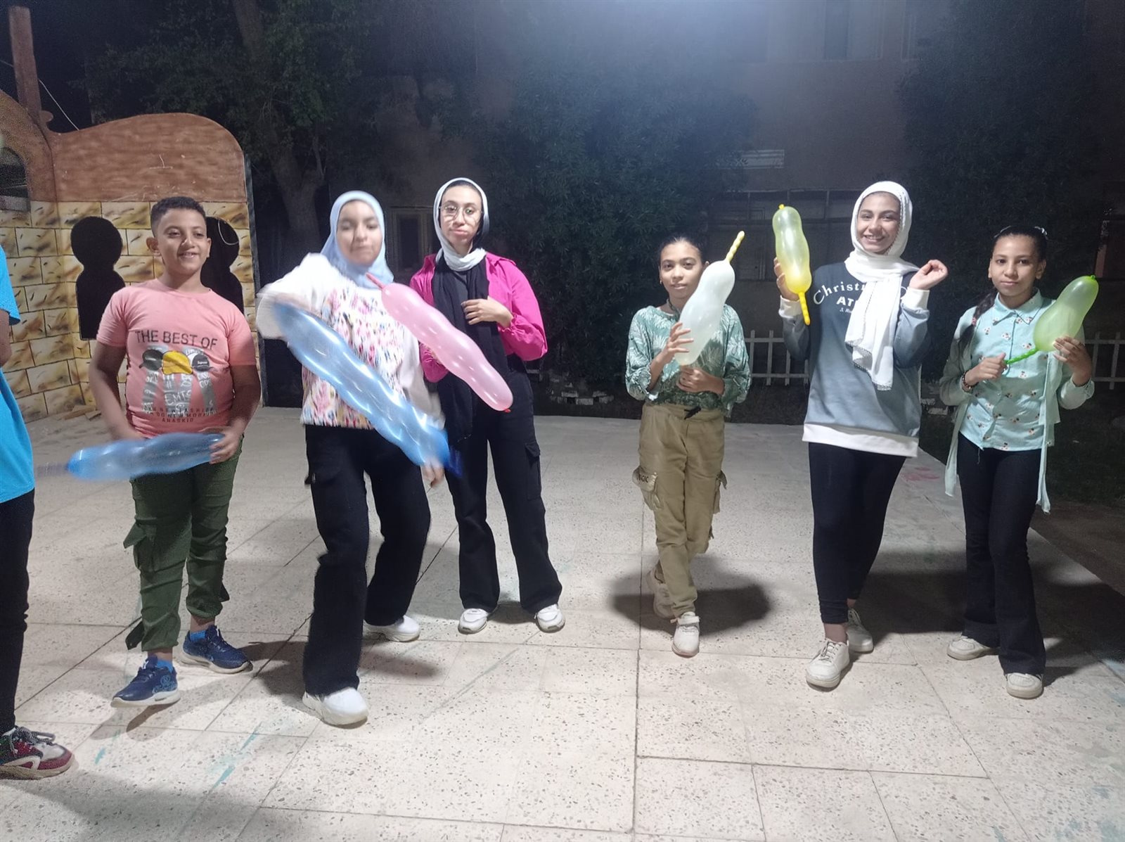 حفلة سمر للاطفال بمناسبة انتهاء الإجازة الصيفية ينظمها بيت ثقافة الطفل بالخارجة