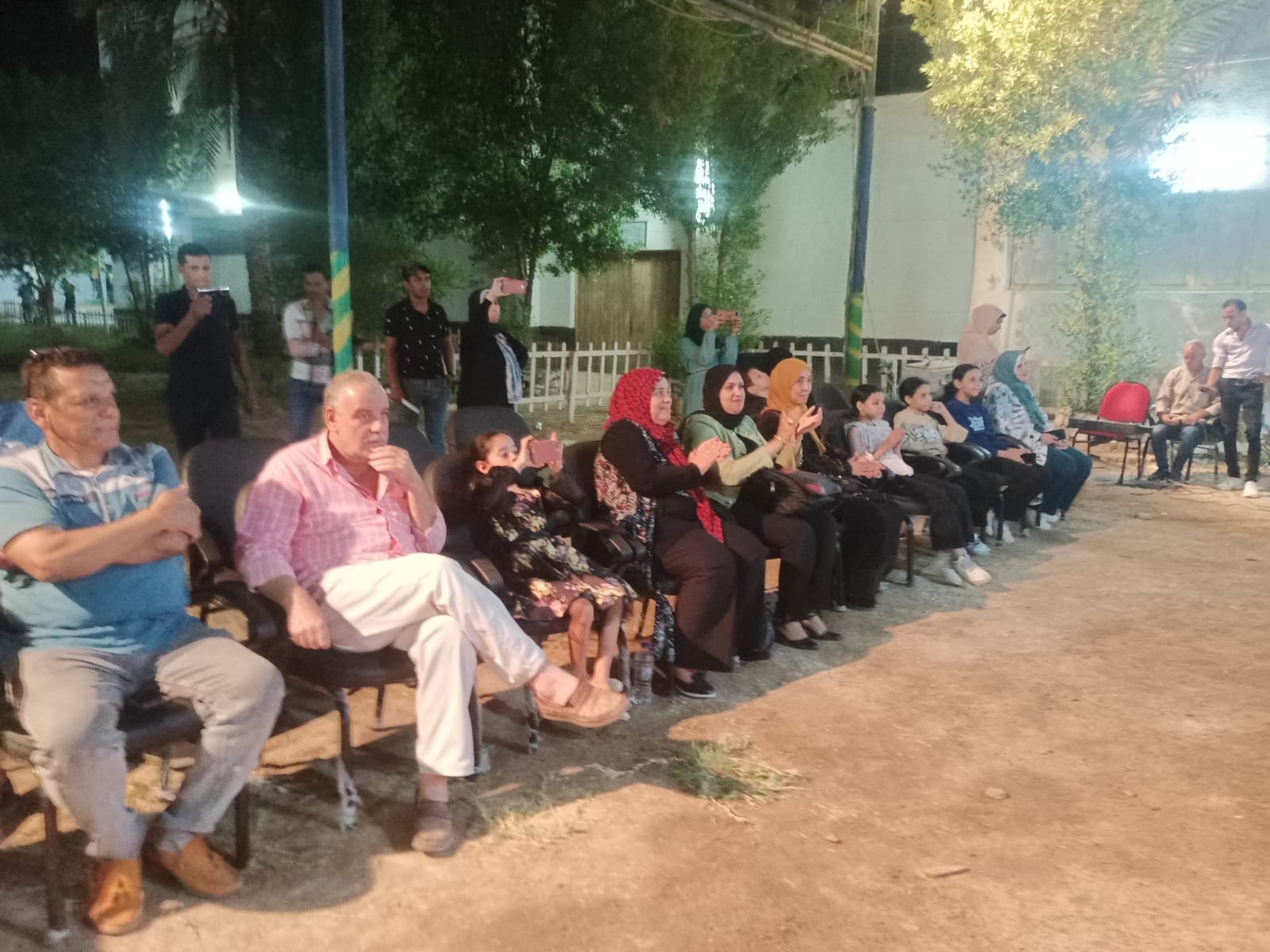 احتفالية فنية بمناسبة ذكرى انتصارات اكتوبر على مسرح قصر الثقافة المكشوف بالخارجة
