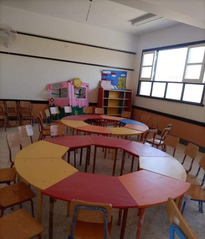 وكيل التعليم بالوادي الجديد يتفقد العمل بالمدرسة الرسمية  الدولية فى الخارجة 