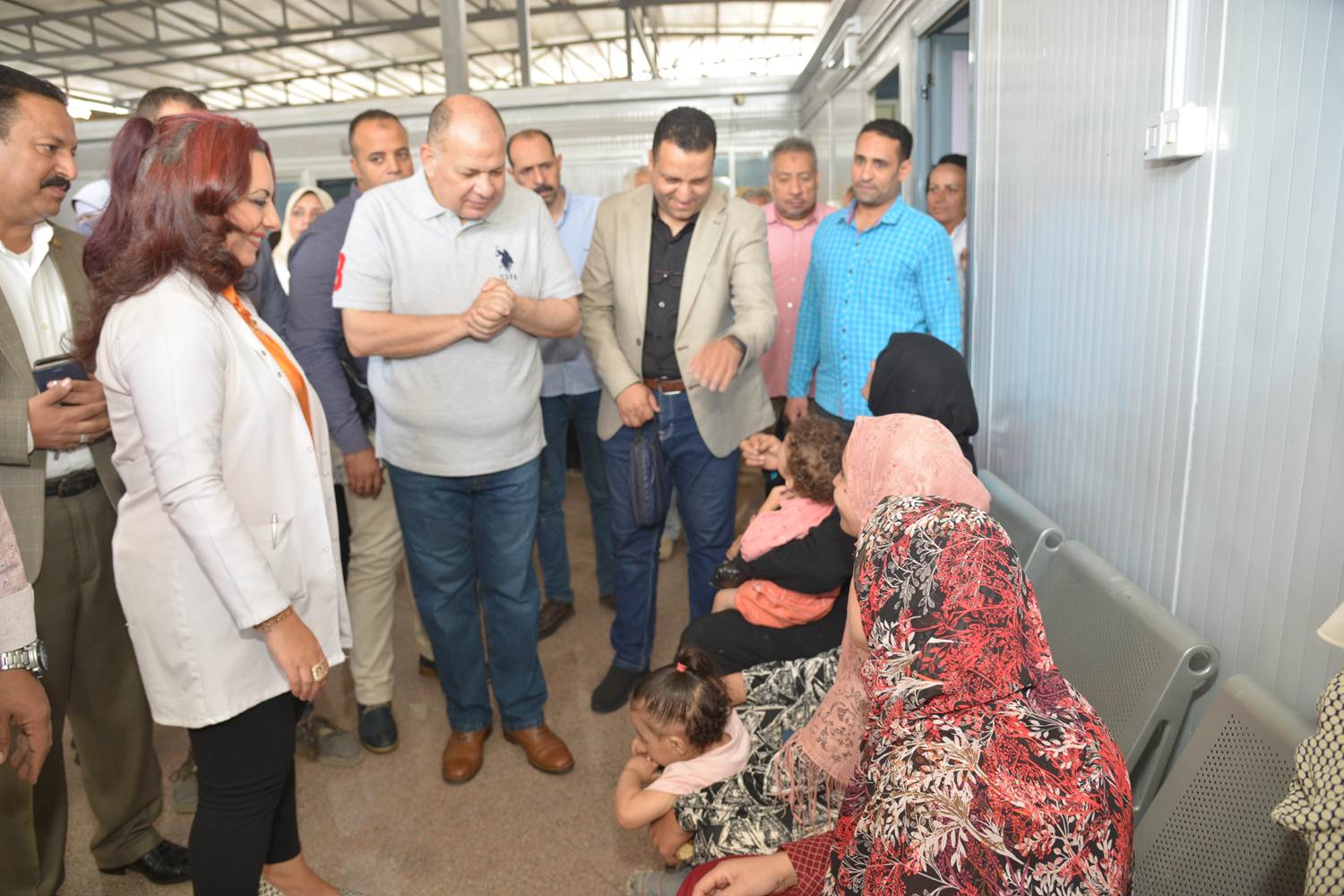 محافظ أسيوط يتفقد أقسام مستشفى الرمد لمتابعة الخدمات