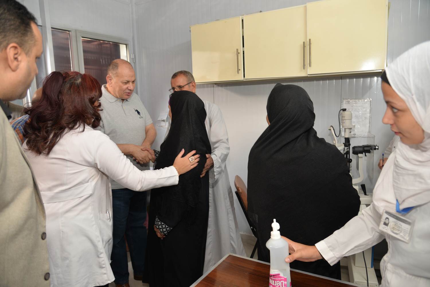 محافظ أسيوط يتفقد أقسام مستشفى الرمد لمتابعة الخدمات