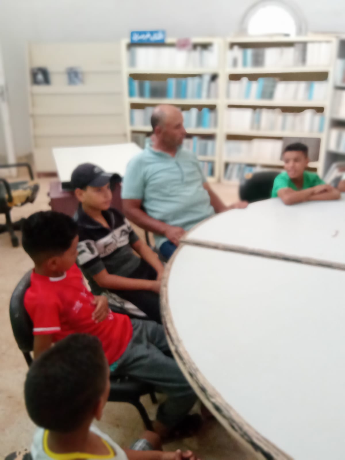 محاضرة ثقافية في مكتبة الطفل والشباب بتنيدة