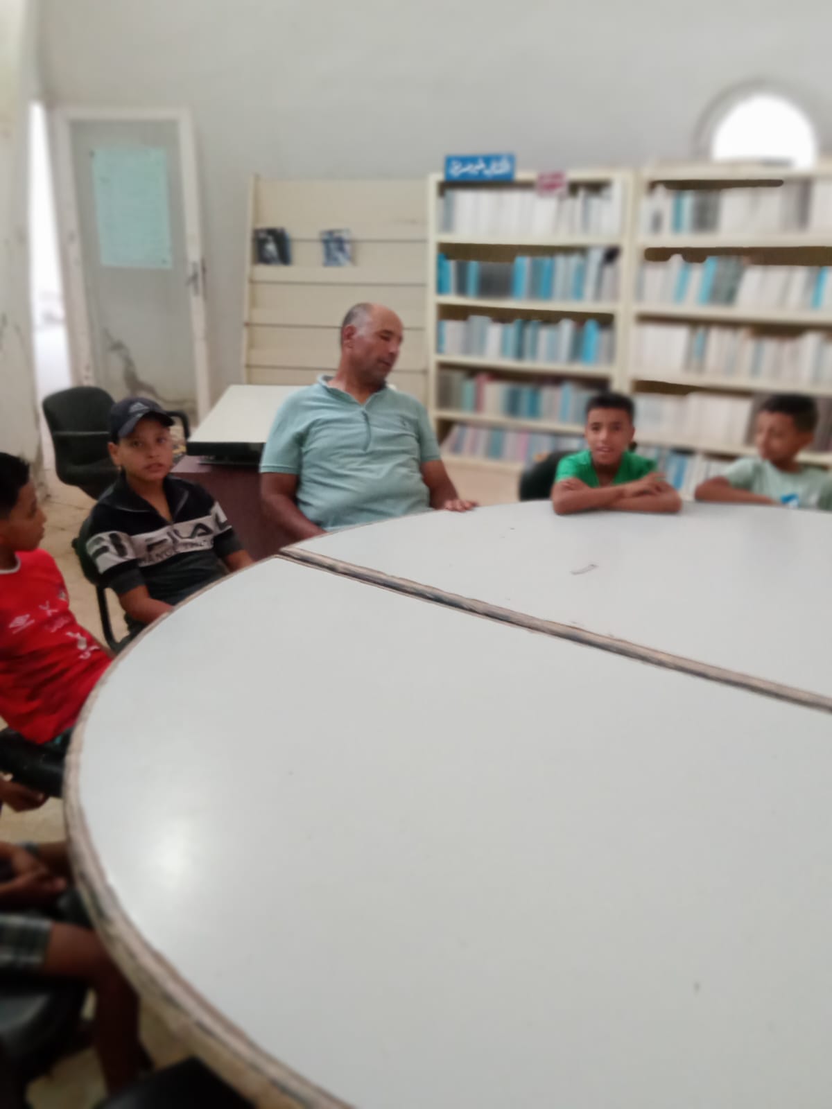 محاضرة ثقافية في مكتبة الطفل والشباب بتنيدة