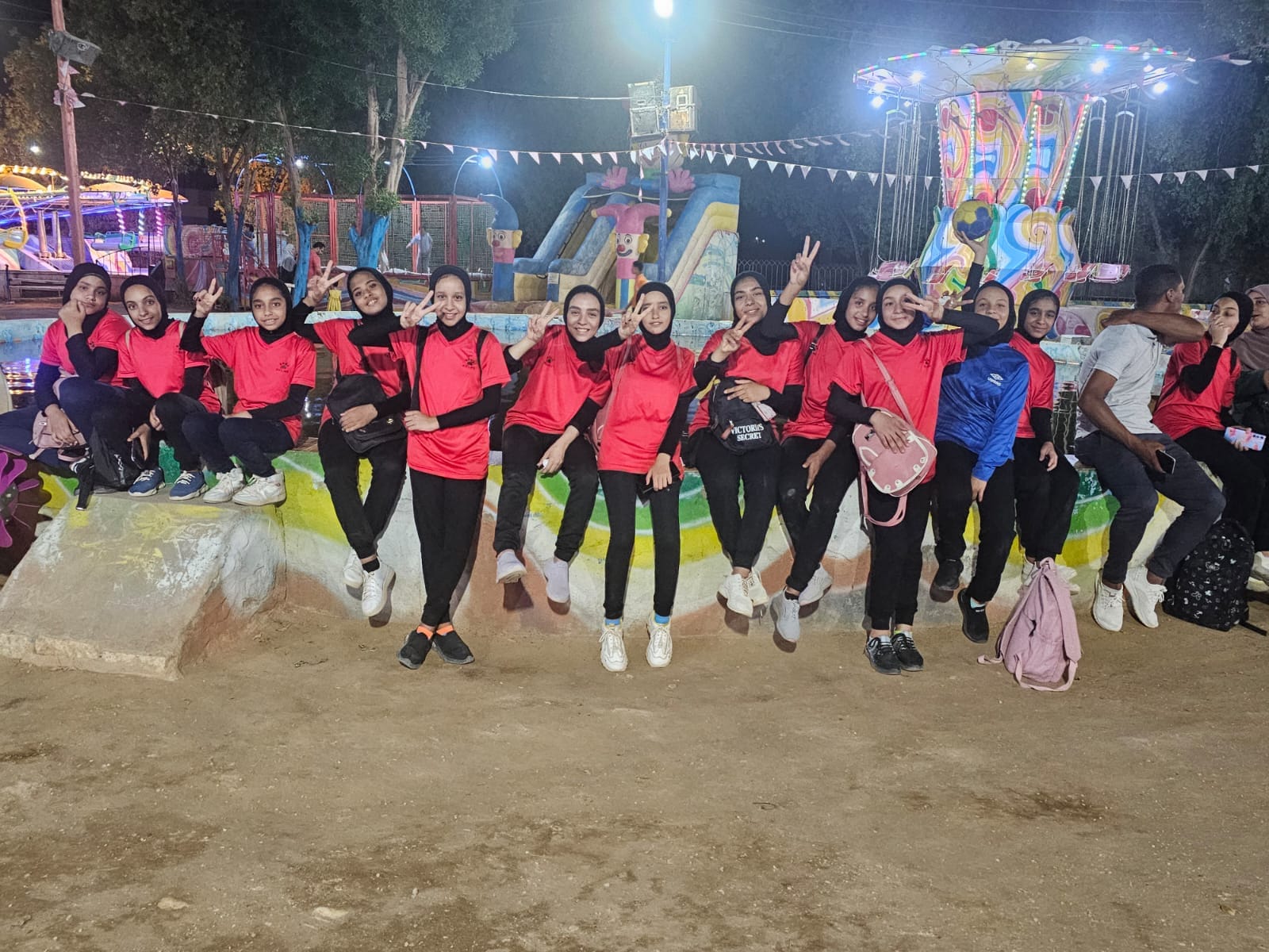 مباراة ودية بين فريقي مركز عرب الموهوب ومركز شباب البشندي