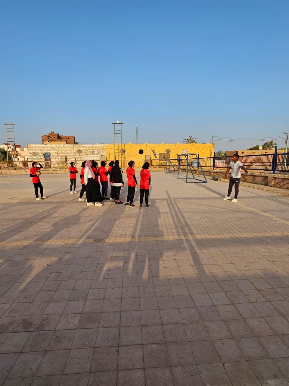 مباراة ودية بين فريقي مركز عرب الموهوب ومركز شباب البشندي