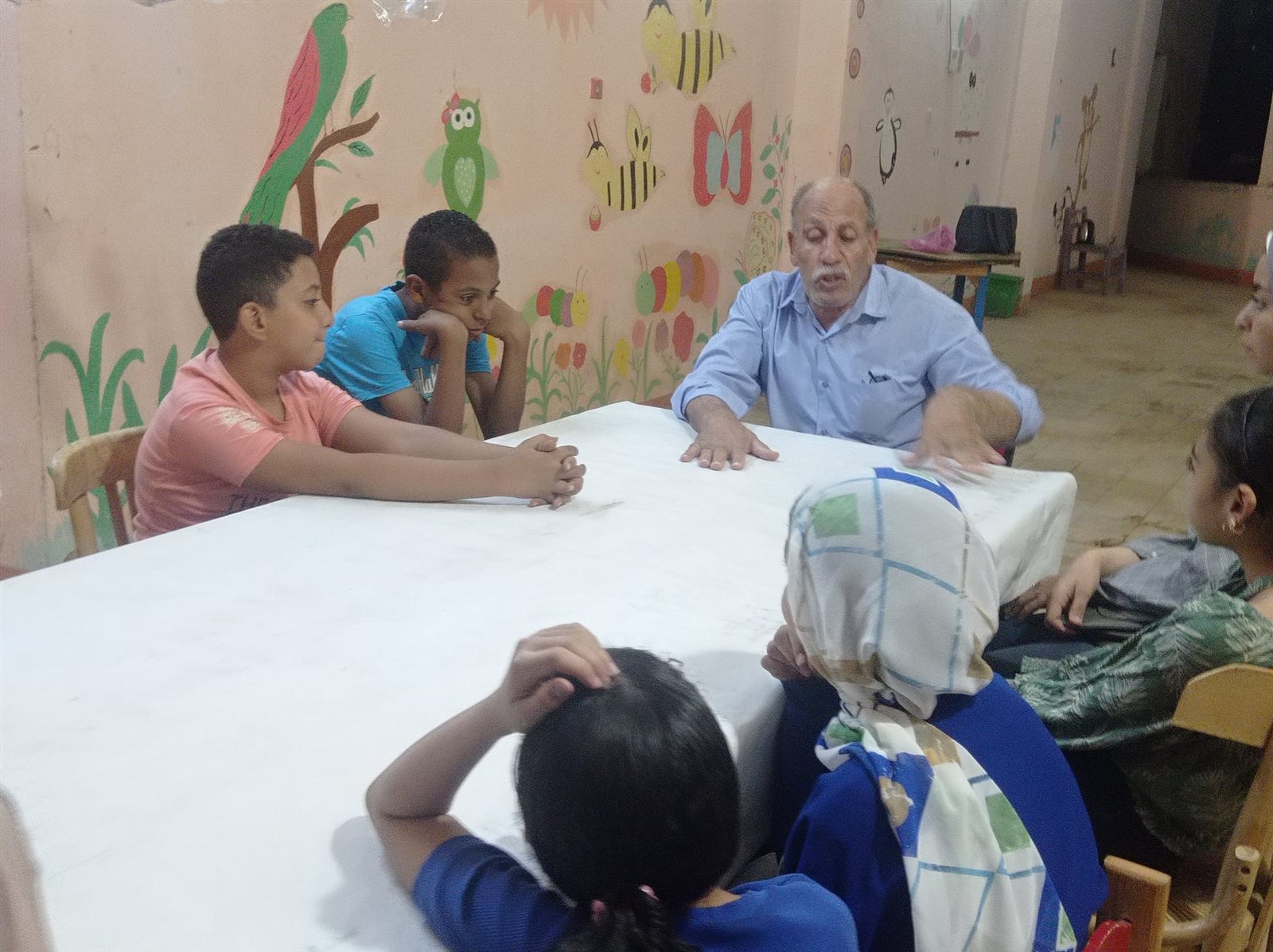 قصر ثقافة الطفل بالخارجة ينظم ورشة حكى تحت عنوان 