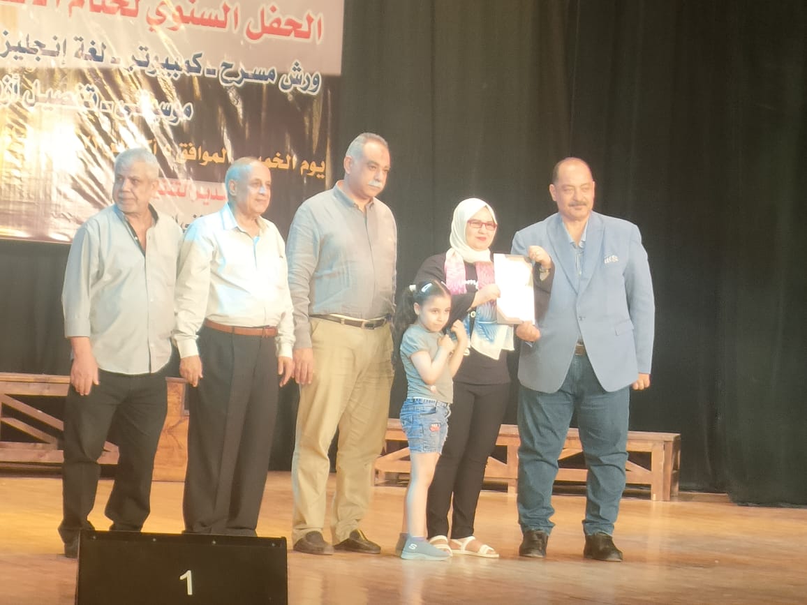 انشطة فنية وثقافية في الحفل الختامي لأنشطة جمعية رواد قصر ثقافة أسيوط